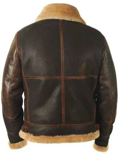 Warm Classic Pilot Jacket For Men