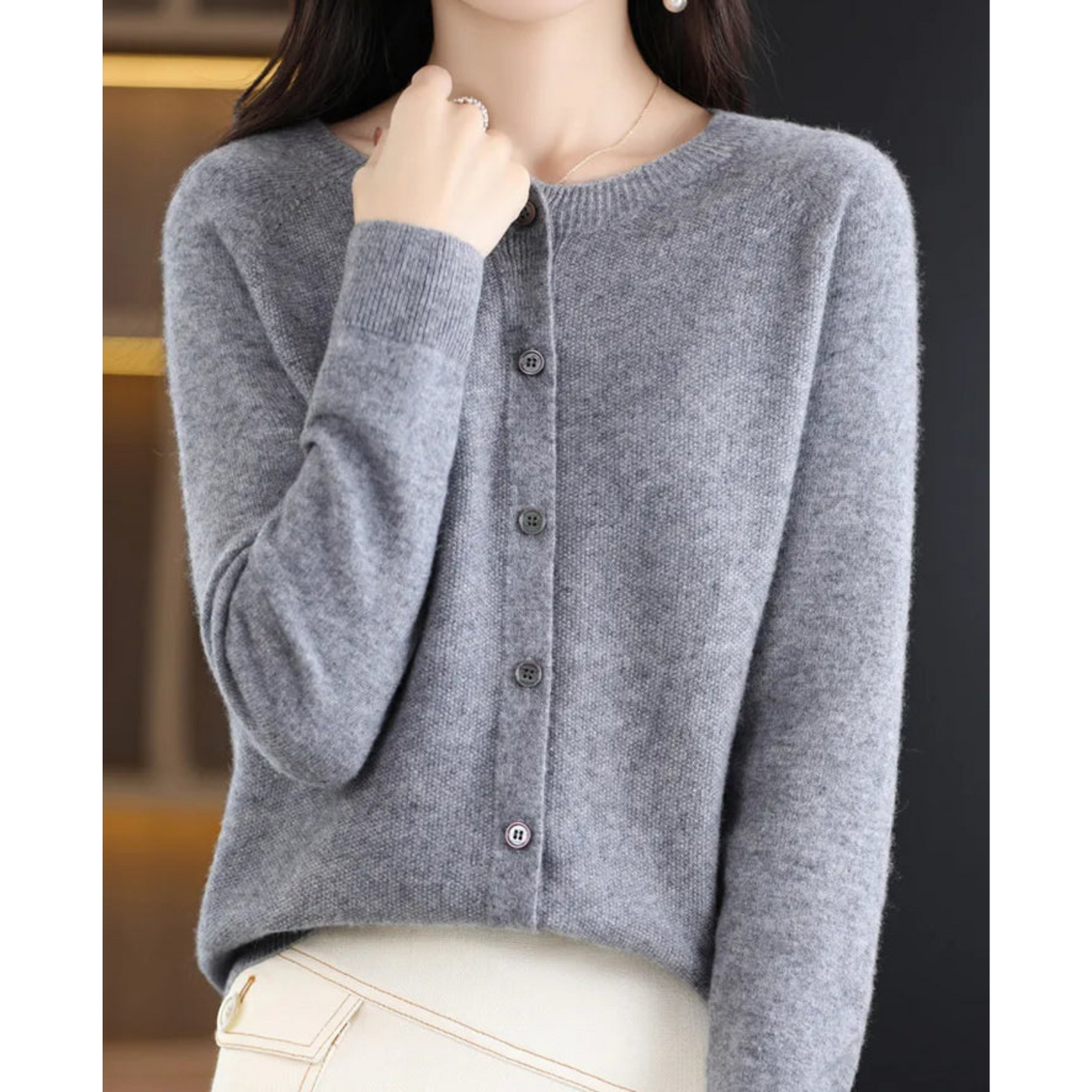 Mia | Comfortable Wool Women's Sweater