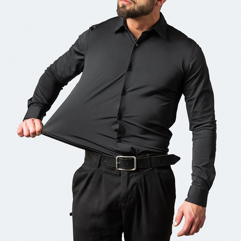 Harry | Wrinkle-Proof Stretch Shirt For Men