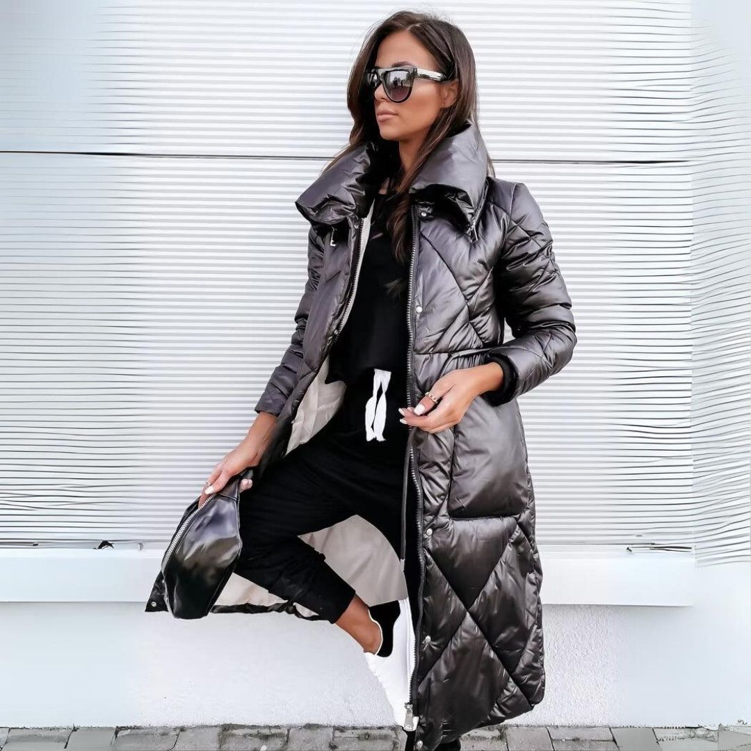 Anouk | Trendy Long Puffer Jacket