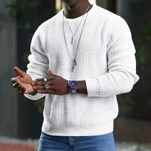 Elliot | Knitted Round Neck Sweater