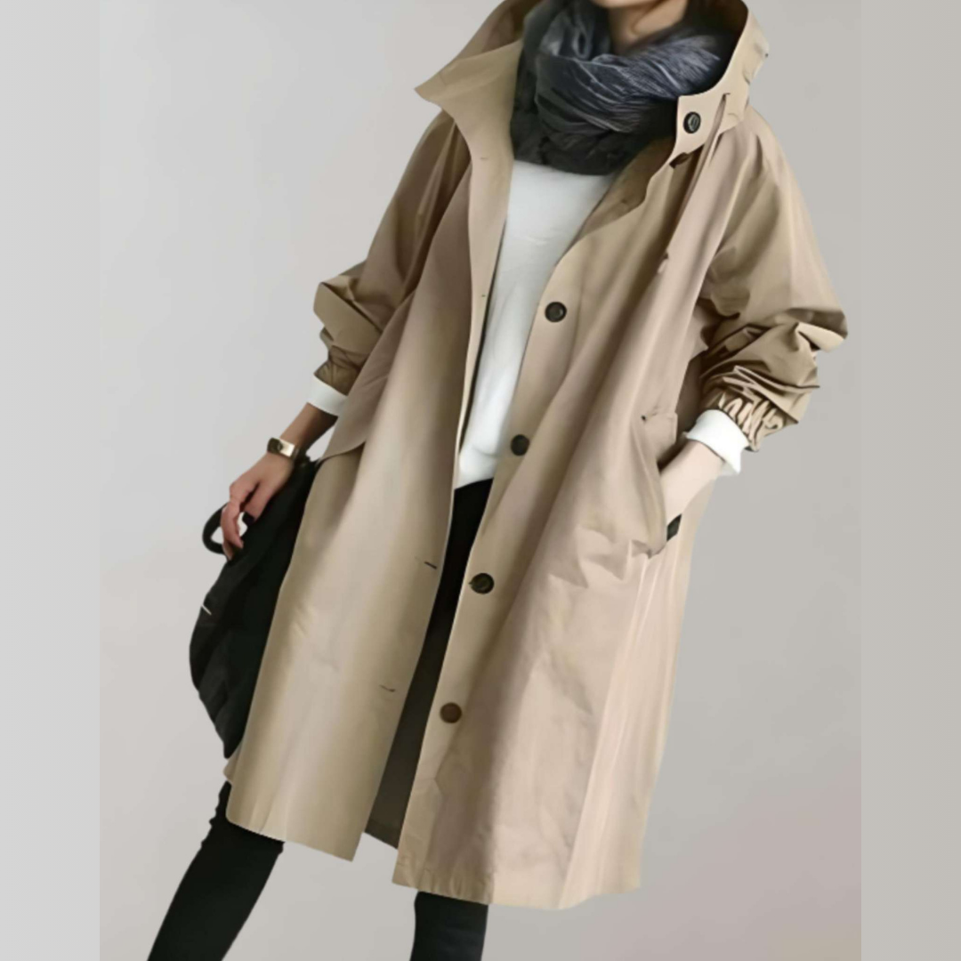 Lara | Women's Elegant Trench Coat | Waterproof