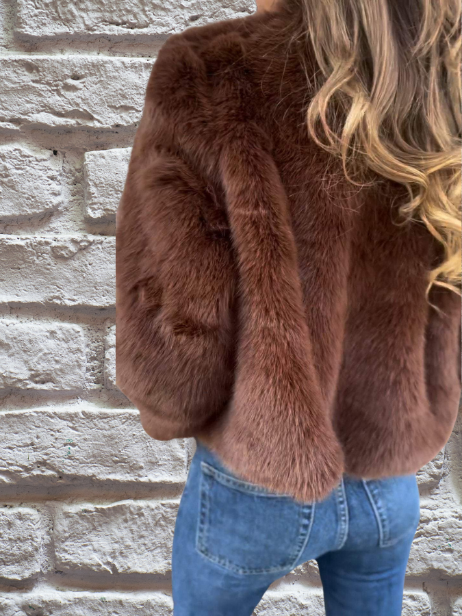 Eli | Trendy Faux Fur Jacket