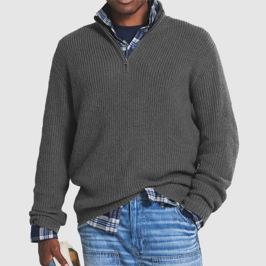 Jason | Stylish Halfzip Sweater