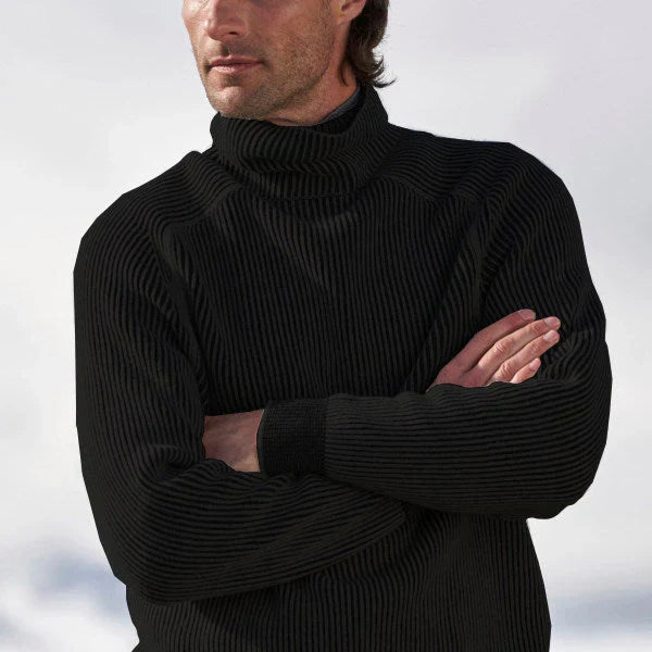 Gavin | Stylish Corduroy Turtleneck