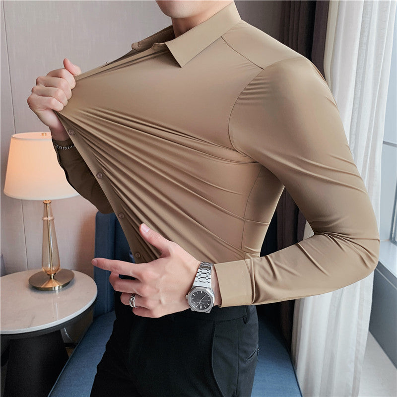 Harry | Wrinkle-Proof Stretch Shirt For Men