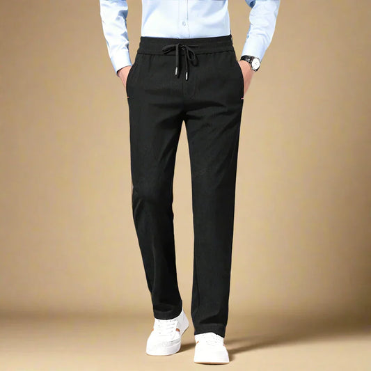 Rick | Elastic Casual Corduroy Pants