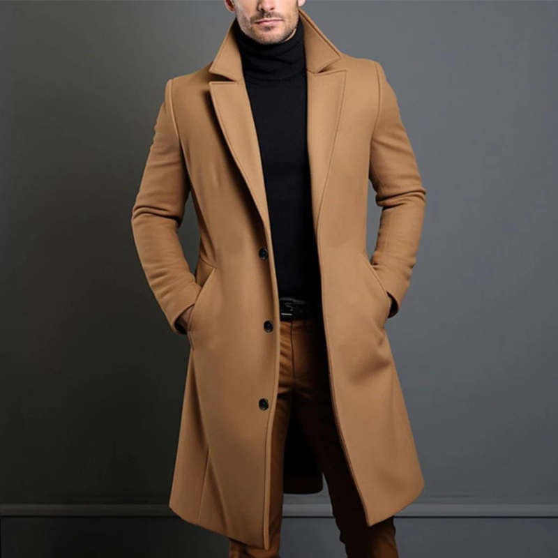 Jacob | Premium Wool Coat For Men