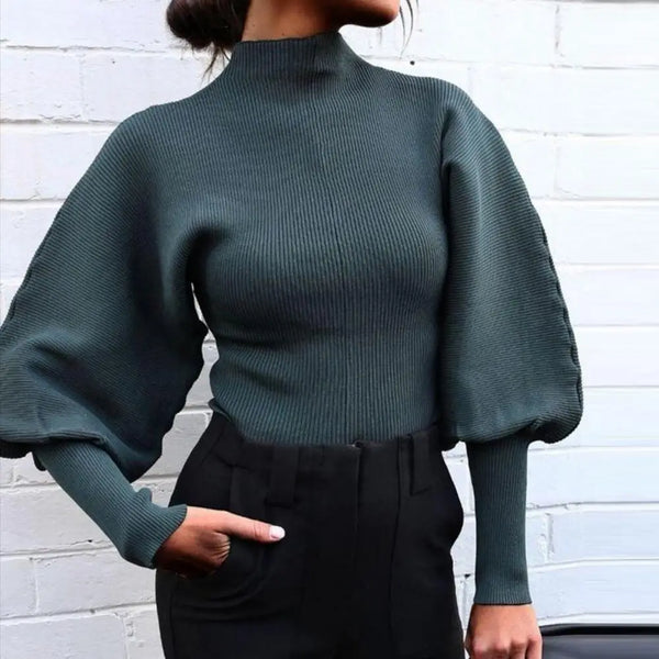 Annalie | Puff-sleeved Sweater