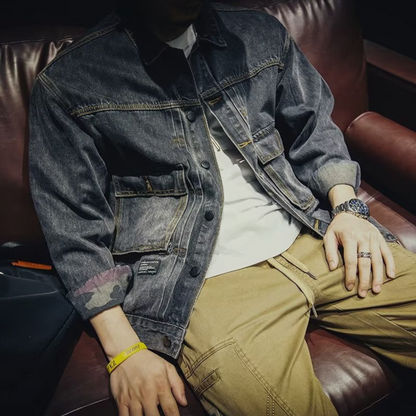 Arthur | Vintage Denim Jacket For Men