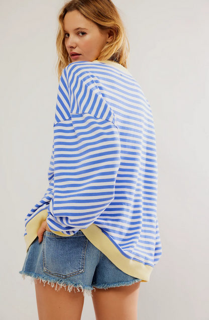 Zarah | Striped Oversized Pullover For Women