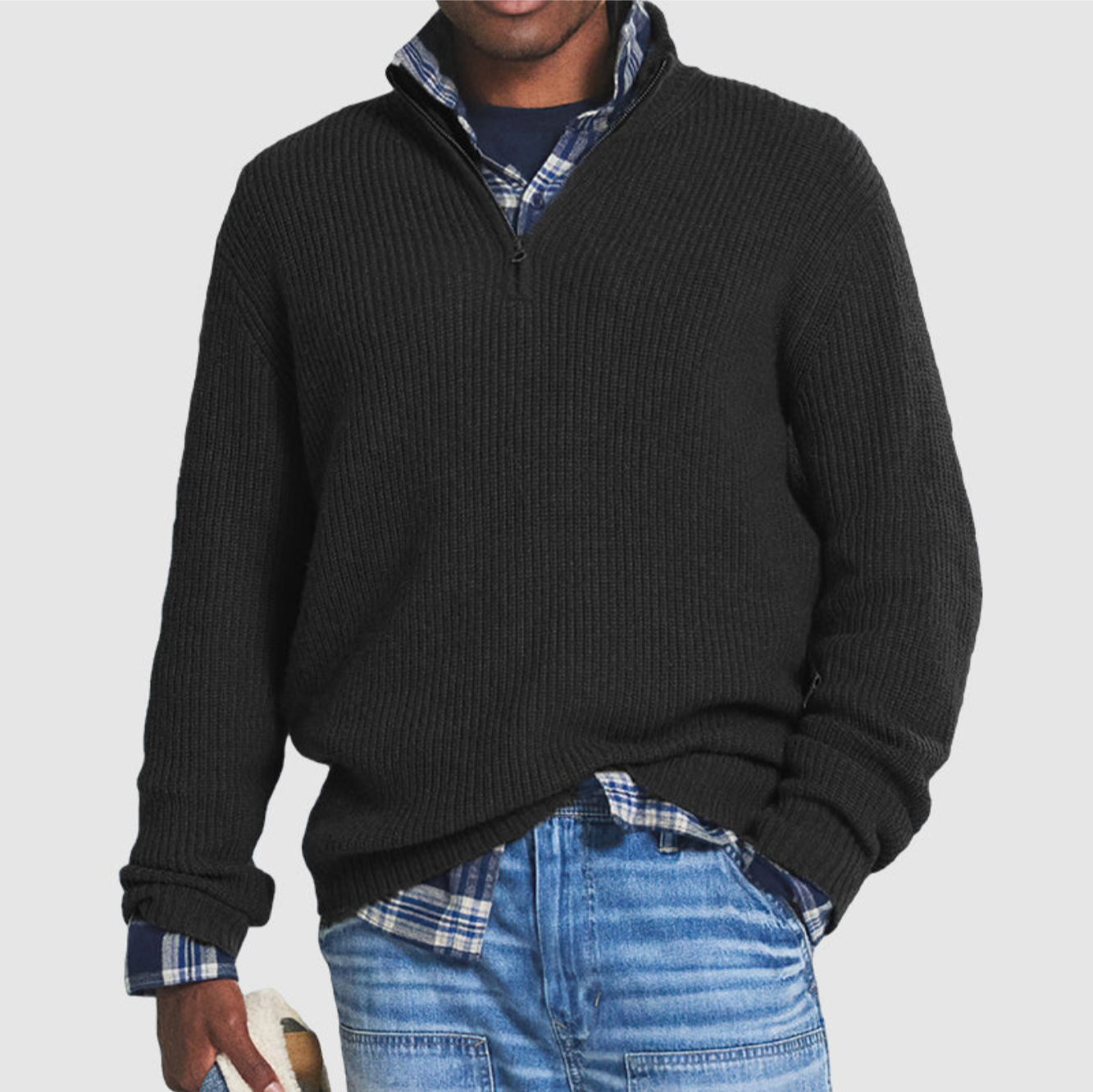 Jason | Stylish Halfzip Sweater