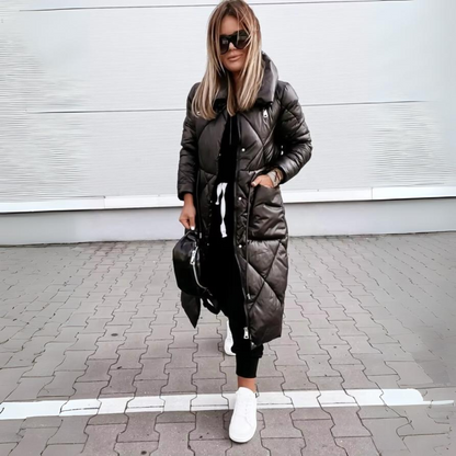 Anouk | Trendy Long Puffer Jacket