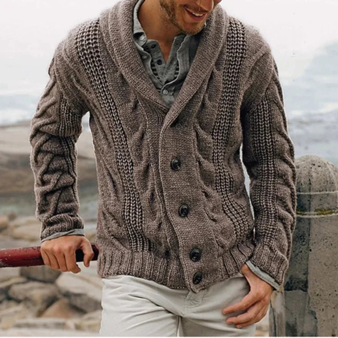 Amos | Stylish Knitted Cardigan