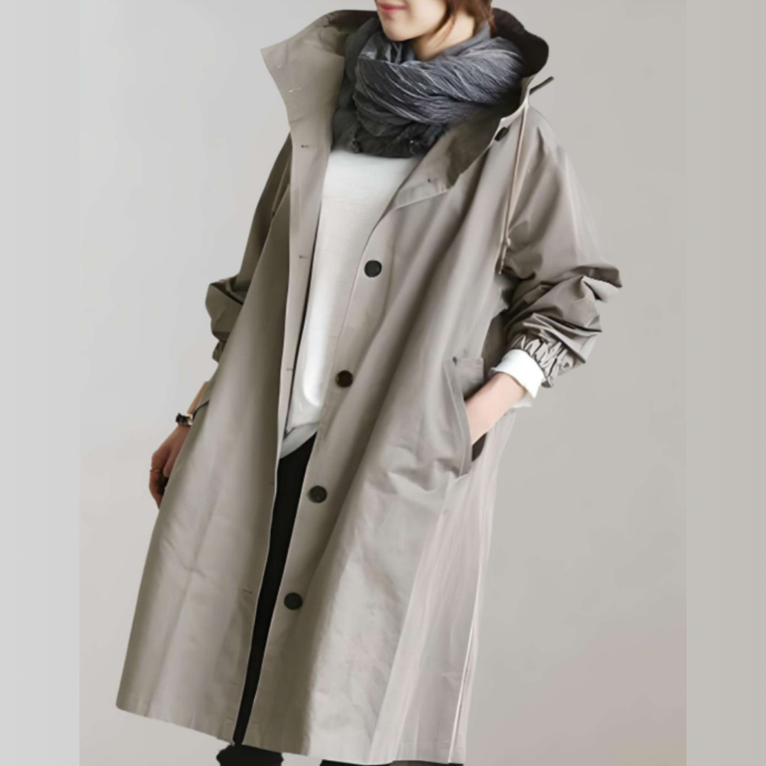 Lara | Women's Elegant Trench Coat | Waterproof