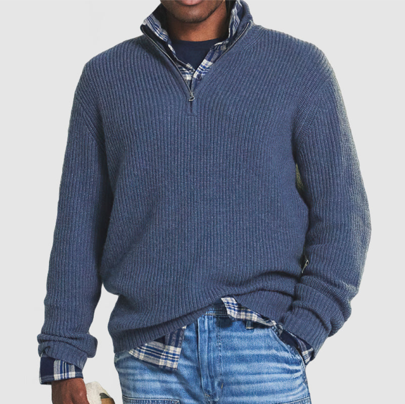 Jason | Stylish Halfzip Sweater