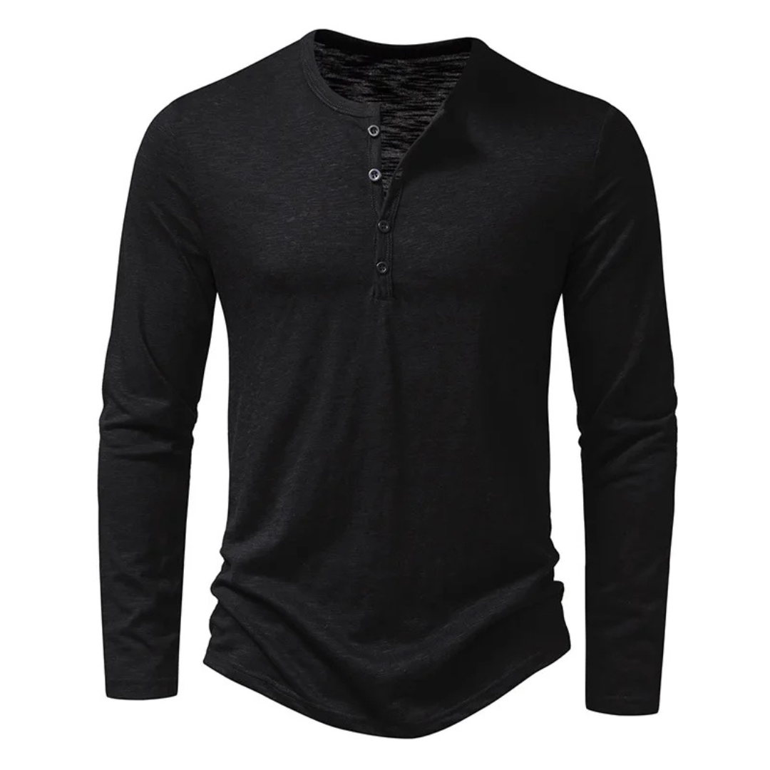 Ivan | Men's Buttoned Collar Jumper