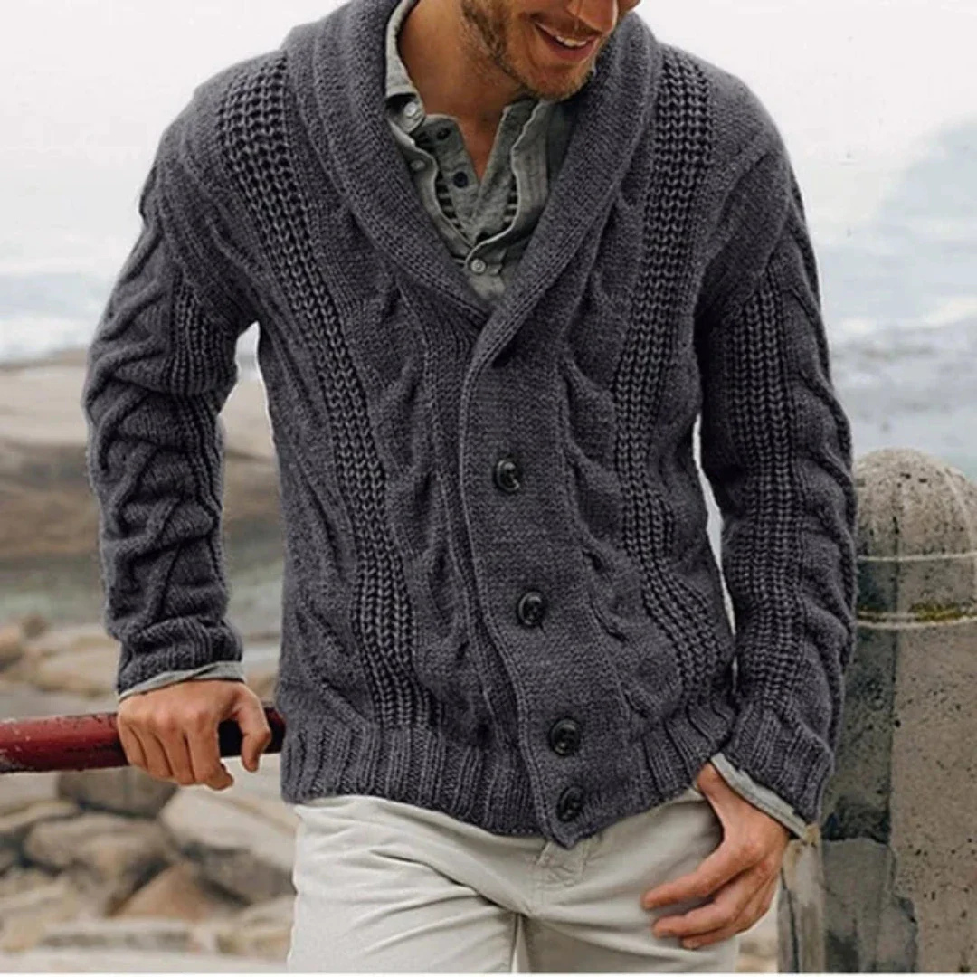 Amos | Stylish Knitted Cardigan