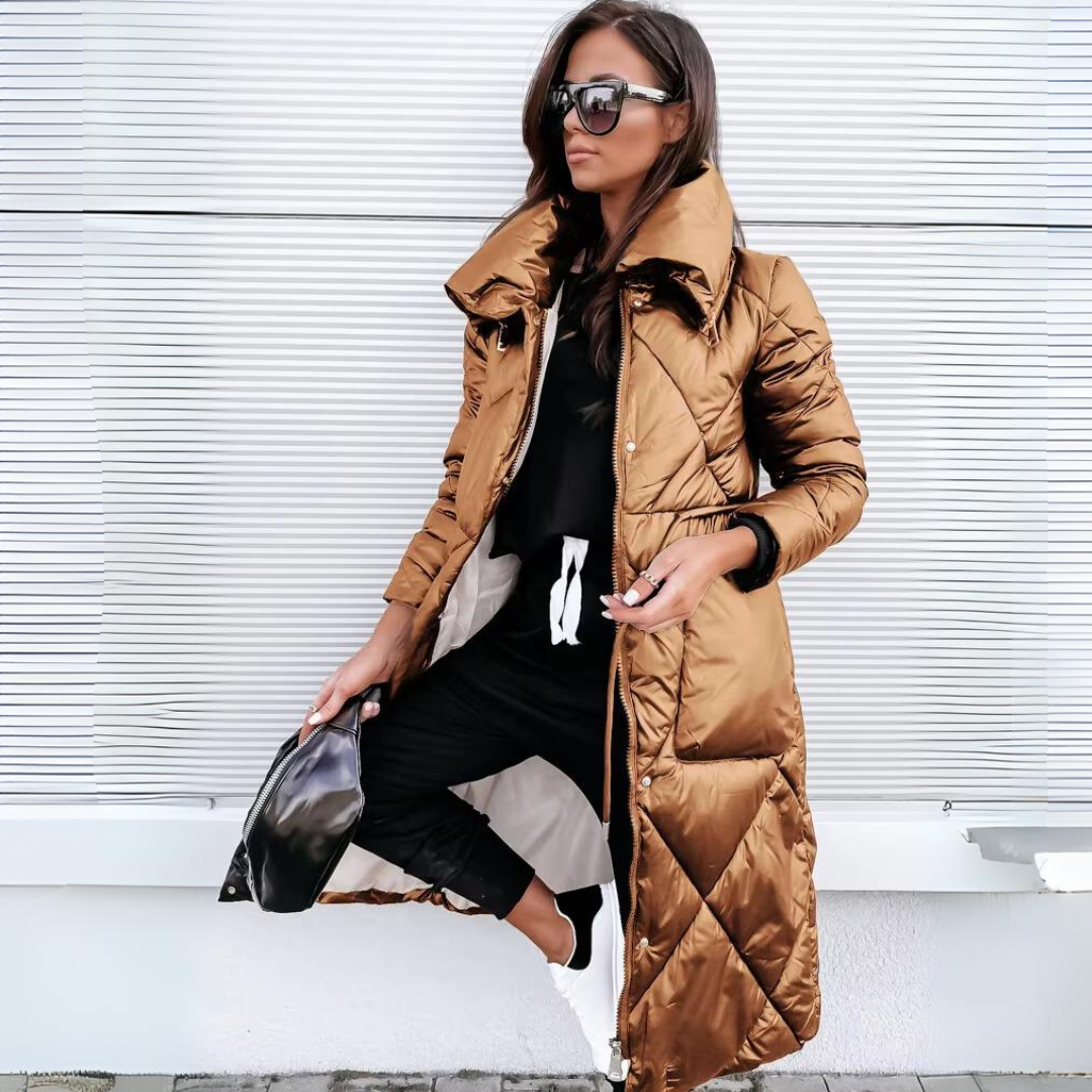 Anouk | Trendy Long Puffer Jacket