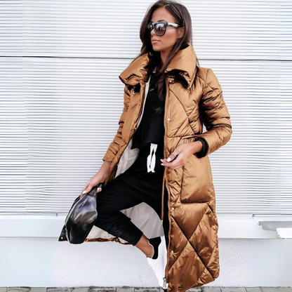 Anouk | Trendy Long Puffer Jacket