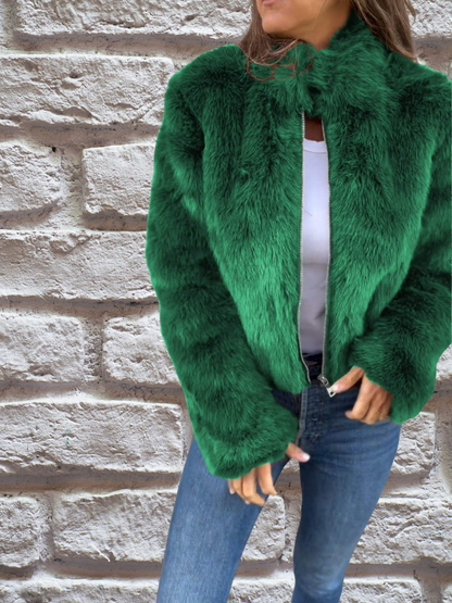 Eli | Trendy Faux Fur Jacket