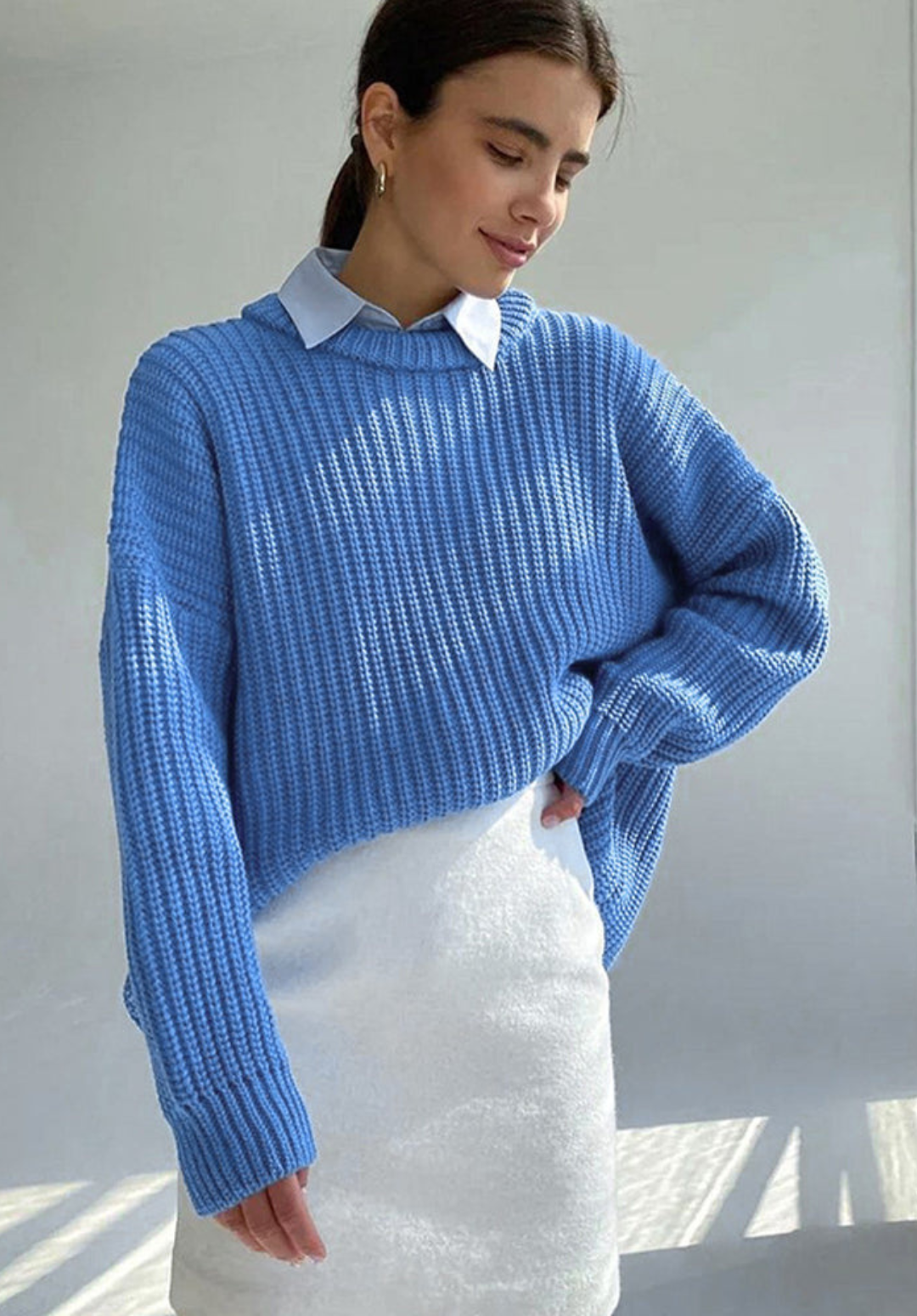 Andrea | Oversized Knitted Pullover