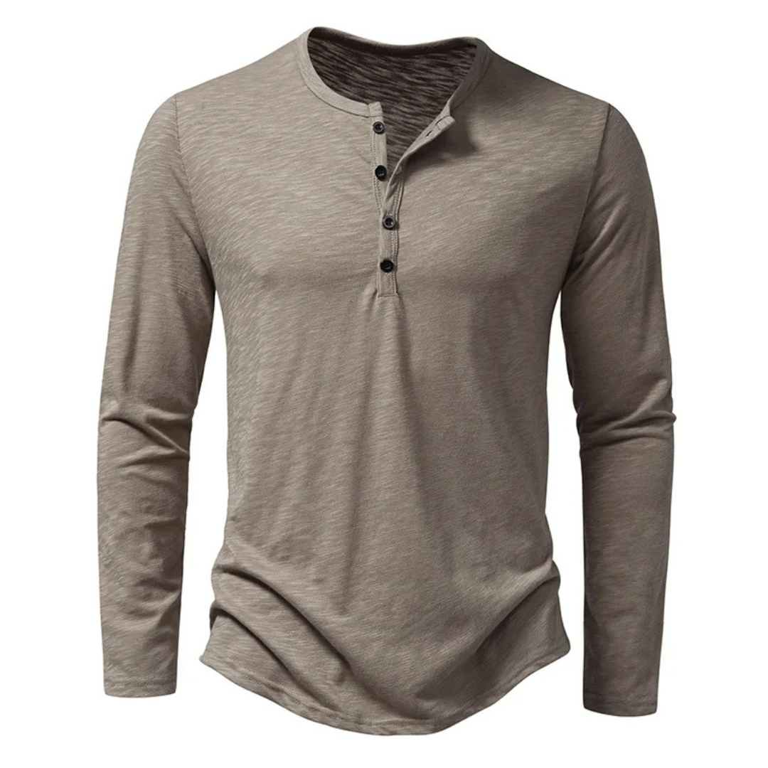 Ivan | Men's Buttoned Collar Jumper