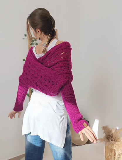 Alice | Knitted Stylish Wrap Cloth