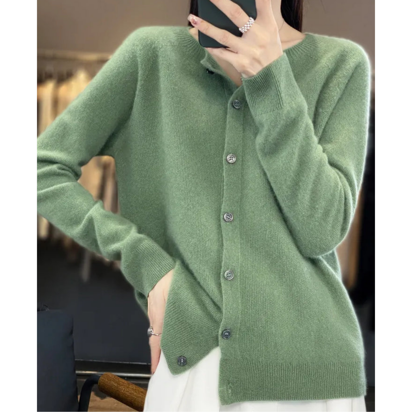 Mia | Comfortable Wool Women's Sweater