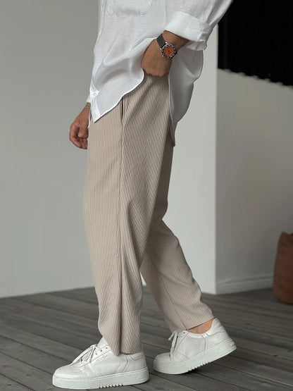 Adam | Ribbed Corduroy Trousers