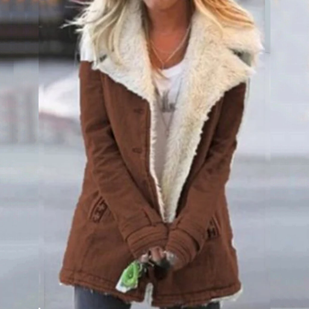 Kaitlyn | Women's Warm Fur Coat | Winter