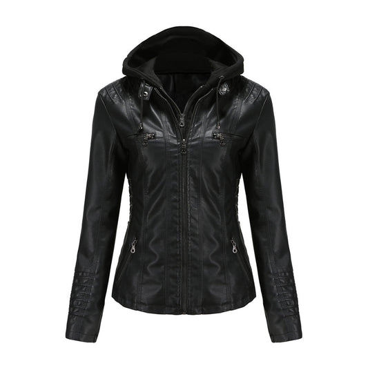 Sienna | Leather Comfortable Winter Coat