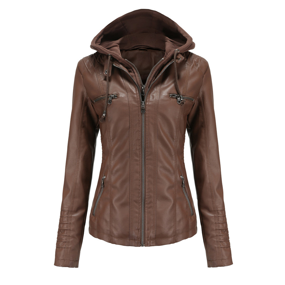 Sienna | Leather Comfortable Winter Coat