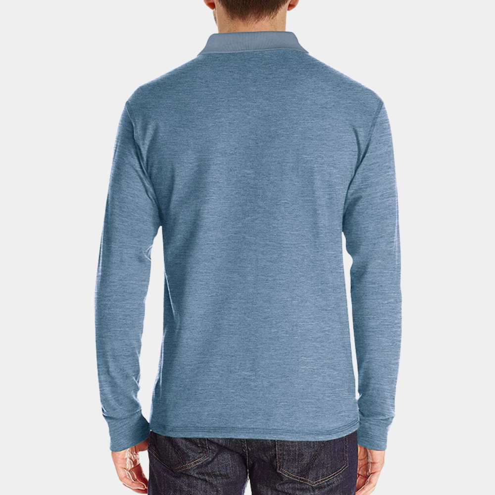 Harry | Classic Long-sleeve Polo Shirt