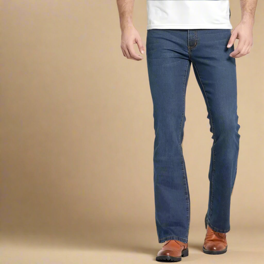 Thom | Casual Flared Jeans With Stretch For Men