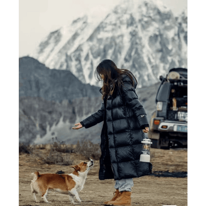 Long Trendy Warm Winter Coat For Women