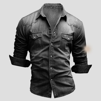 Carl | Stylish Denim Shirt