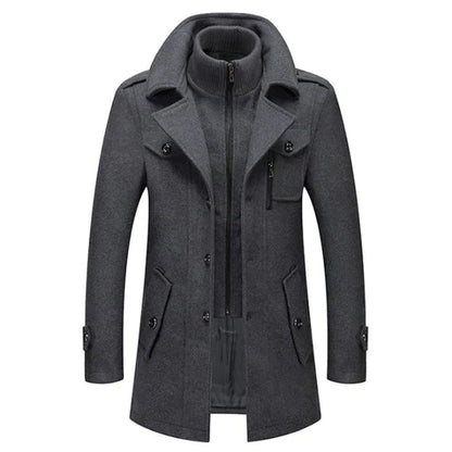 Gavin | Chic Long Winter Coat For Men