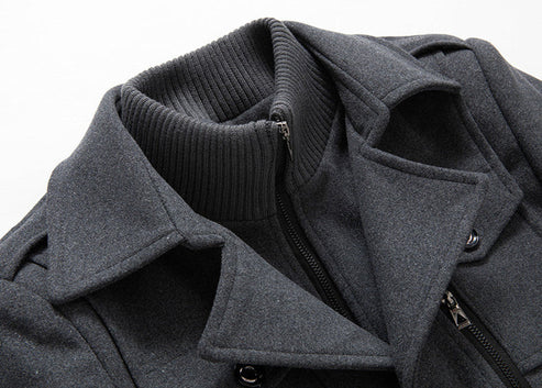 Gavin | Chic Long Winter Coat For Men