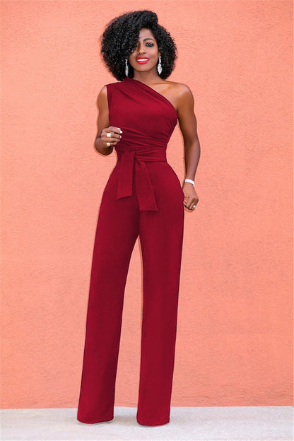 Daphne | Elegant Jumpsuit With One Shoulder