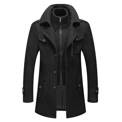 Gavin | Chic Long Winter Coat For Men