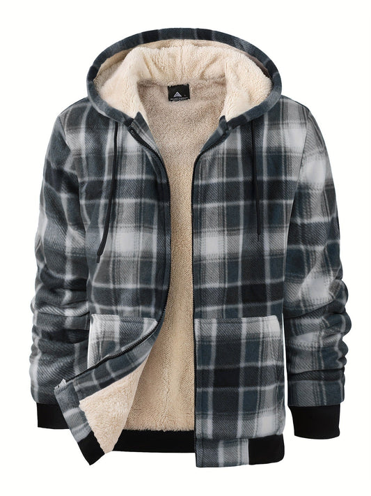 Marc | Checkered Jacket With Fleece Lining