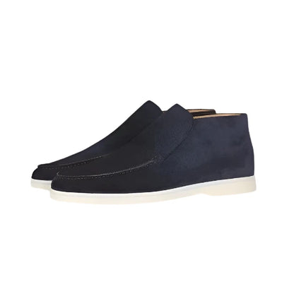 James | Suede High Top Loafers