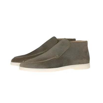 James | Suede High Top Loafers