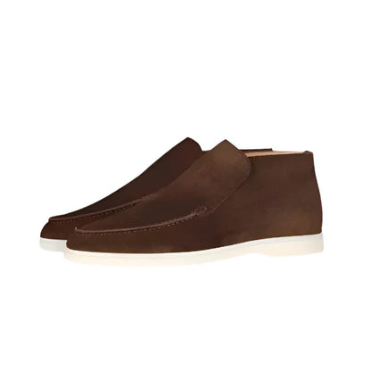 James | Suede High Top Loafers