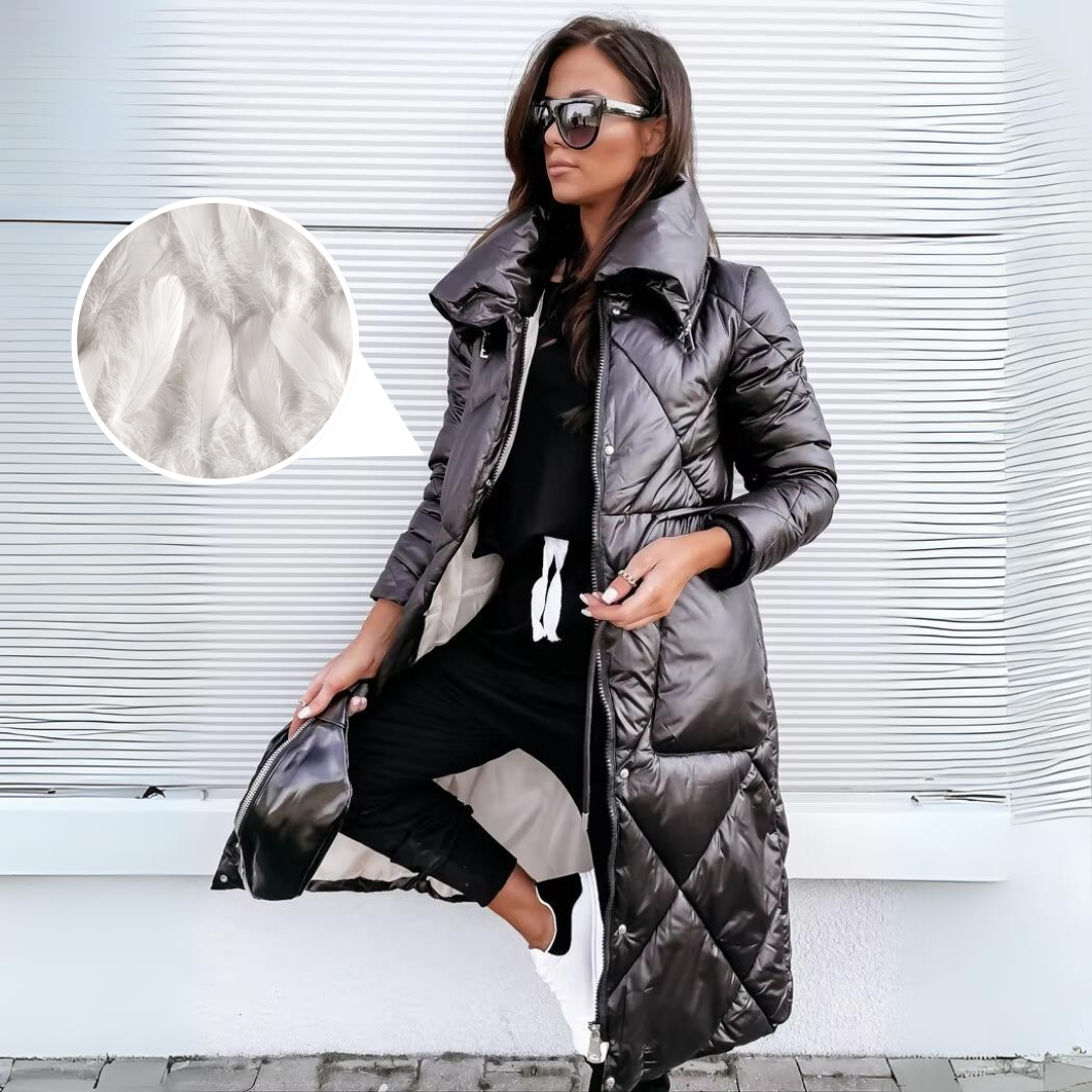 Anouk | Trendy Long Puffer Jacket