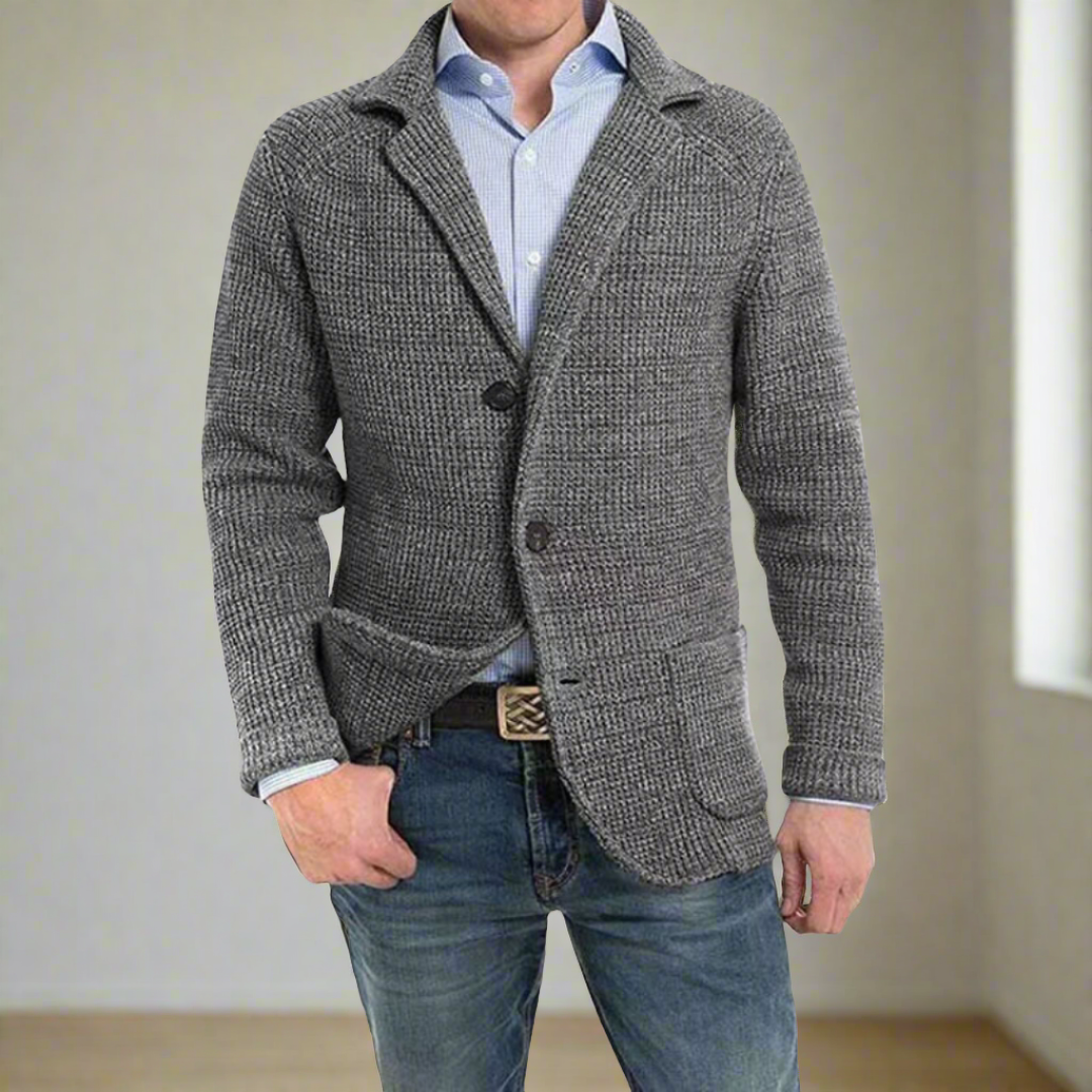 Jamy | Modern Wool Men's Cardigan