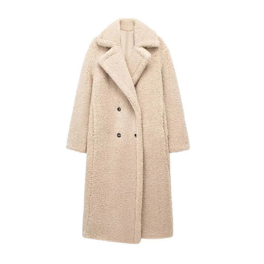 Warm Long Teddy Jacket