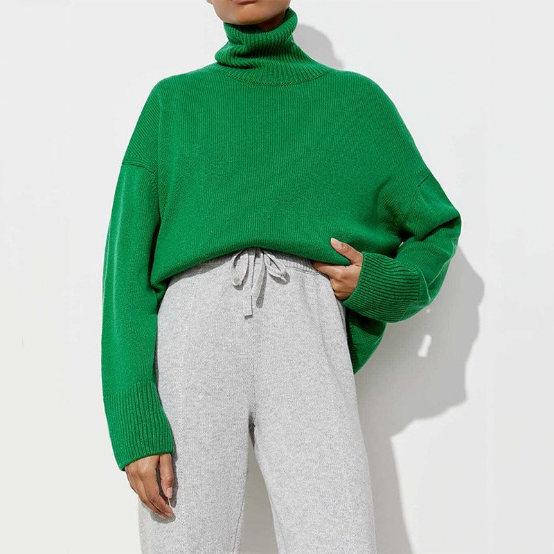 Polly | Oversized Turtleneck For Women