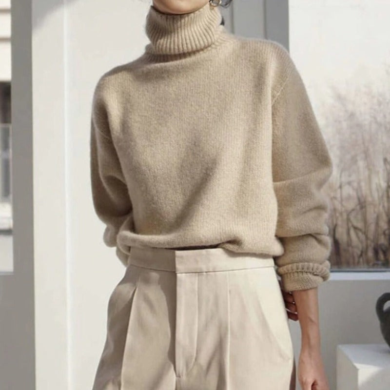 Polly | Oversized Turtleneck For Women